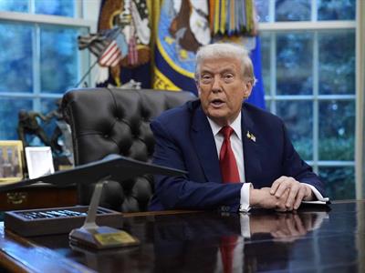 Donald Trump sugiere avance en negociaciones en Oriente Medio