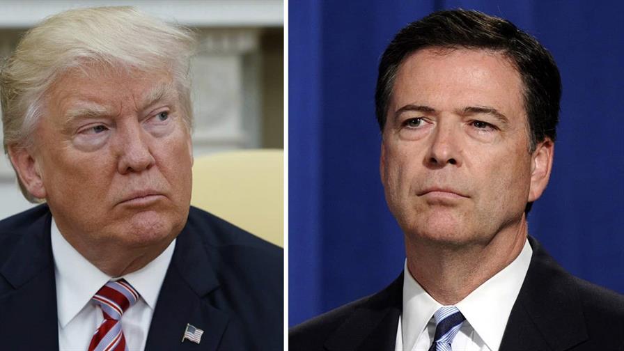 Trump sobre imputación a exjefe del FBI: El corrupto James Comey mintió