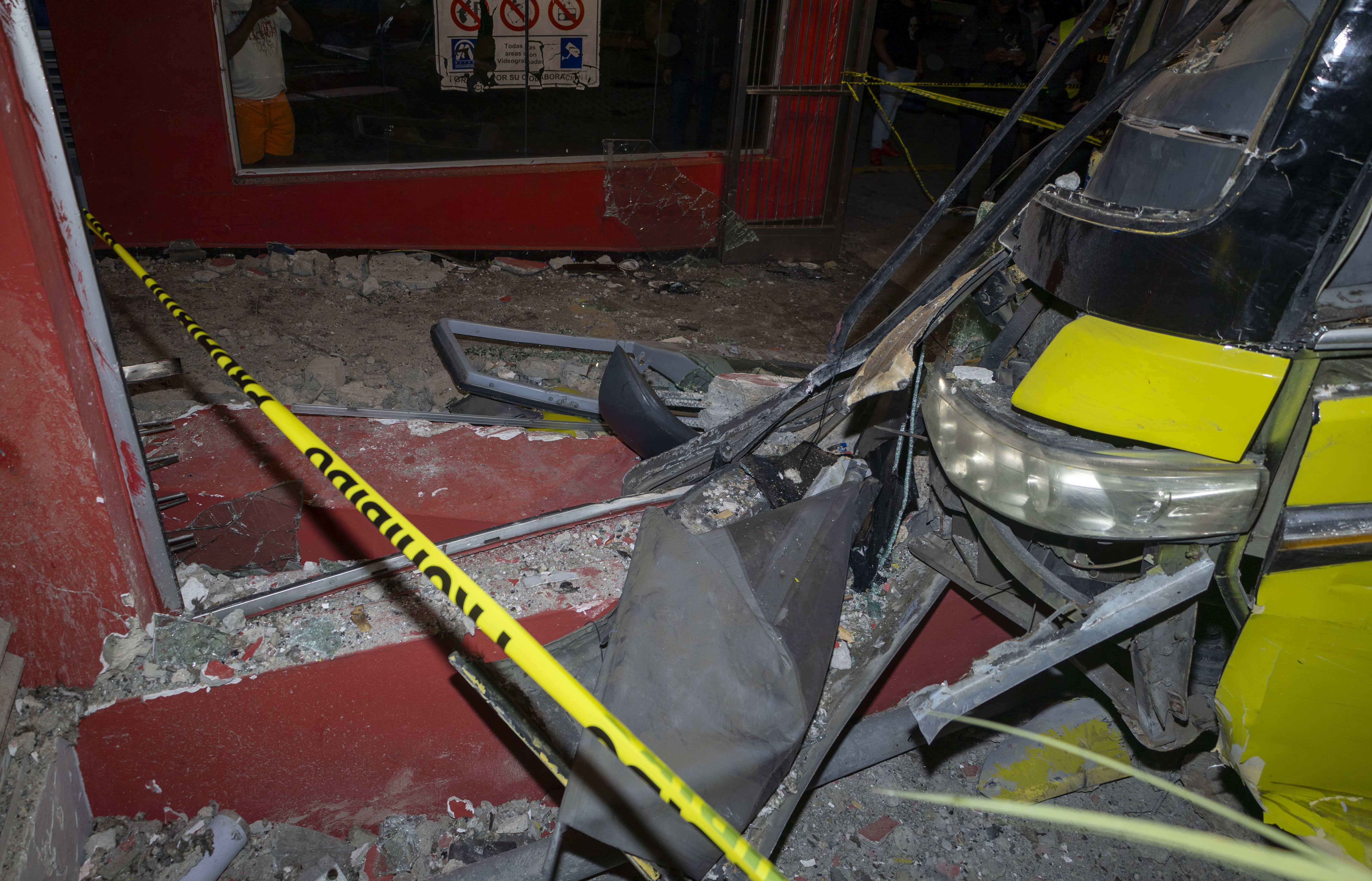 Escena del accidente.