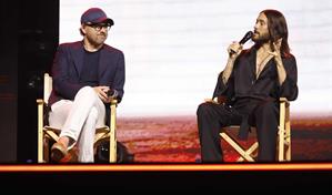 Jared Leto brilla entre las estelas de Tron en la Comic-Con de Málaga