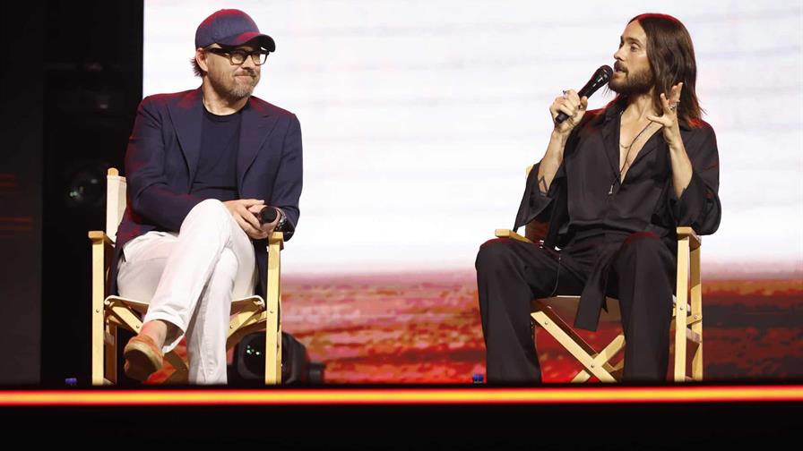 Jared Leto brilla entre las estelas de Tron en la Comic-Con de Málaga Jared Leto brilla entre las estelas de Tron en la Comic-Con de Málaga