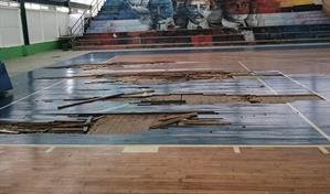 El talento no se rinde: niños entrenan entre filtraciones y oscuridad en La Nueva Barquita