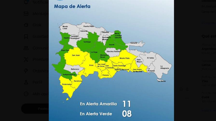 Lluvias continuarán disminuyendo este domingo, pero el COE mantiene alertas