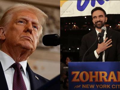 Trump hablará con Zohran Mamdani si él lo busca primero