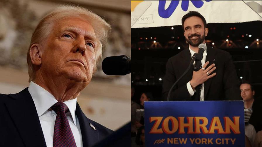 Trump amenaza con bloquear fondos federales para Nueva York si Mamdani se convierte en alcalde
