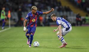 El Barça remonta ante la Real Sociedad y se pone líder en el regreso de Yamal