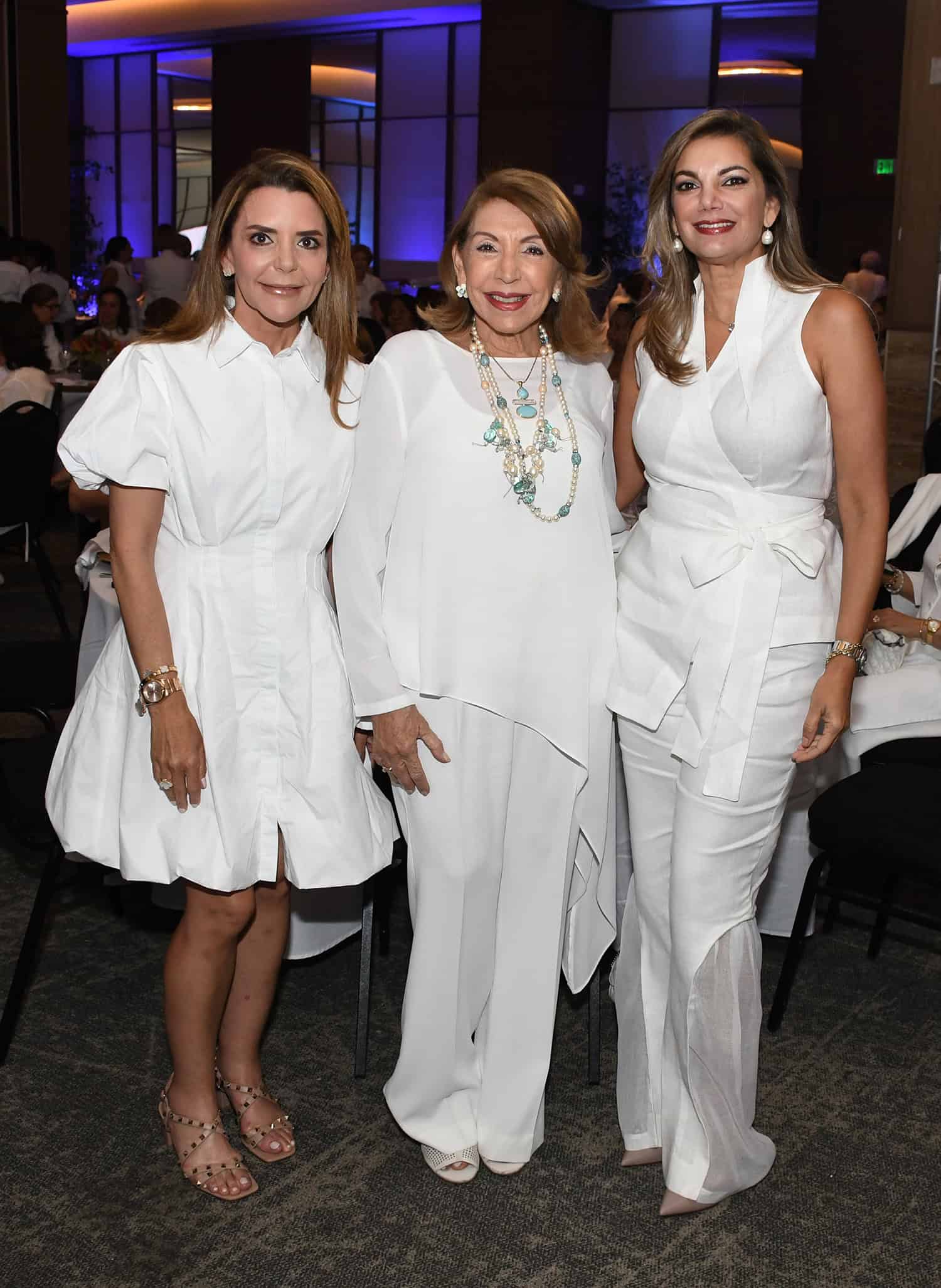 María José Turull, Maribel Lazala y Lissa Díaz.