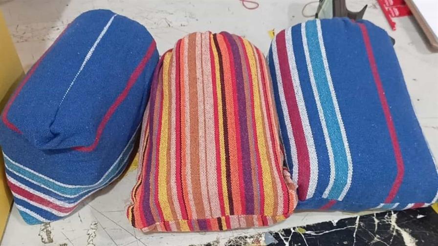 La siesta más cara: decomisan hamacas bañadas en cocaína rumbo a Europa