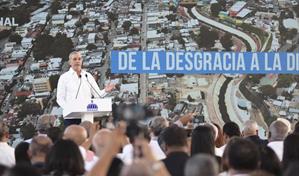 Abinader presenta el rescate del arroyo Gurabo en Santiago, una obra que calificó ejemplo nacional