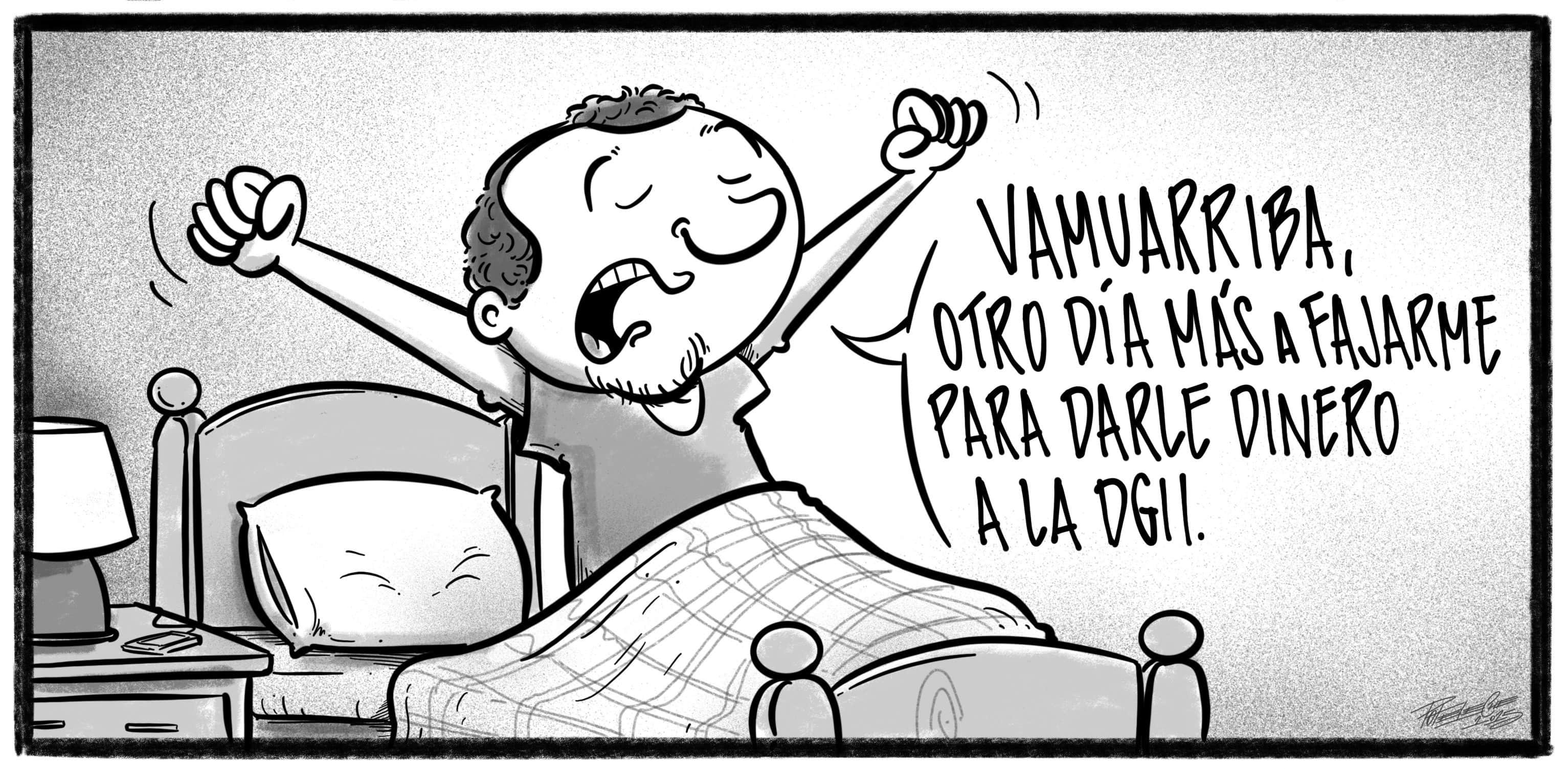 Caricatura de Noticiero Poteleche 1 octubre 2025