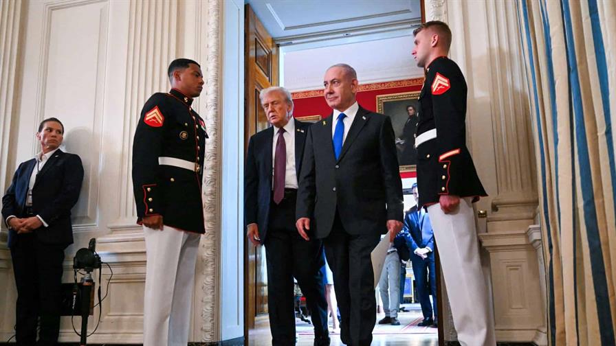 Trump propone supervisar un gobierno para Gaza sin Hamás y abre puerta al Estado palestino