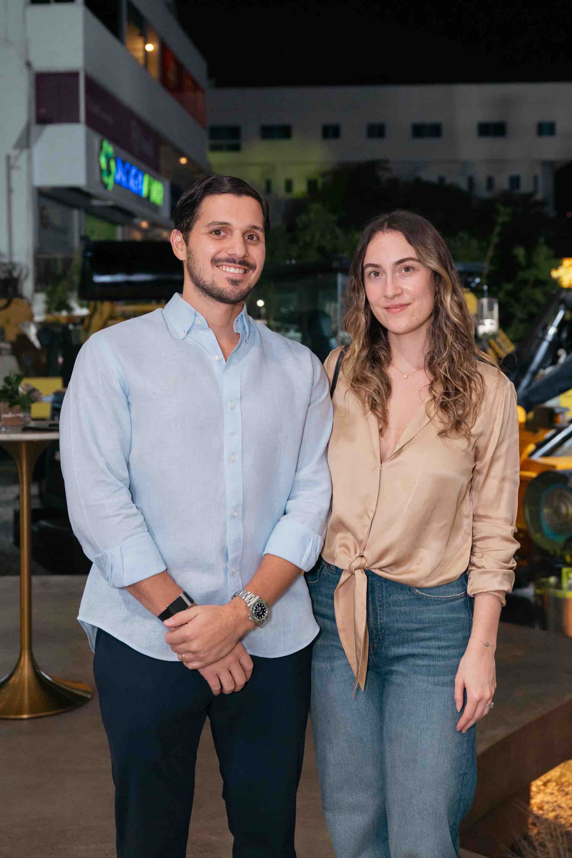 José Miguel Bonetti y Estefania de Bonetti.