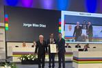 La UCI entrega la orden al Mérito al dominicano Jorge Blas Díaz