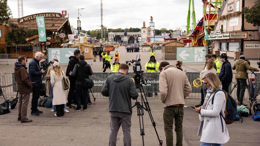 Cierran el Oktoberfest de Múnich por una alerta de explosivos e incidentes en la ciudad