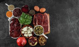 ¿Se puede corregir una deficiencia de hierro solo con la dieta?