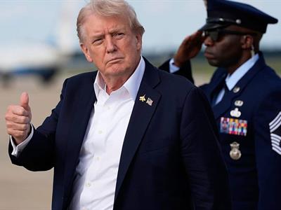 Trump celebra posible alto al fuego entre Israel y Hamás