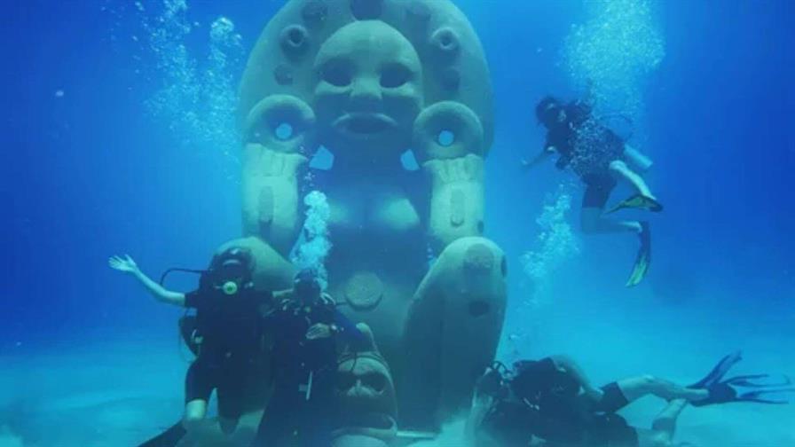 El impacto ambiental que causaría el retiro de la escultura submarina Atabey