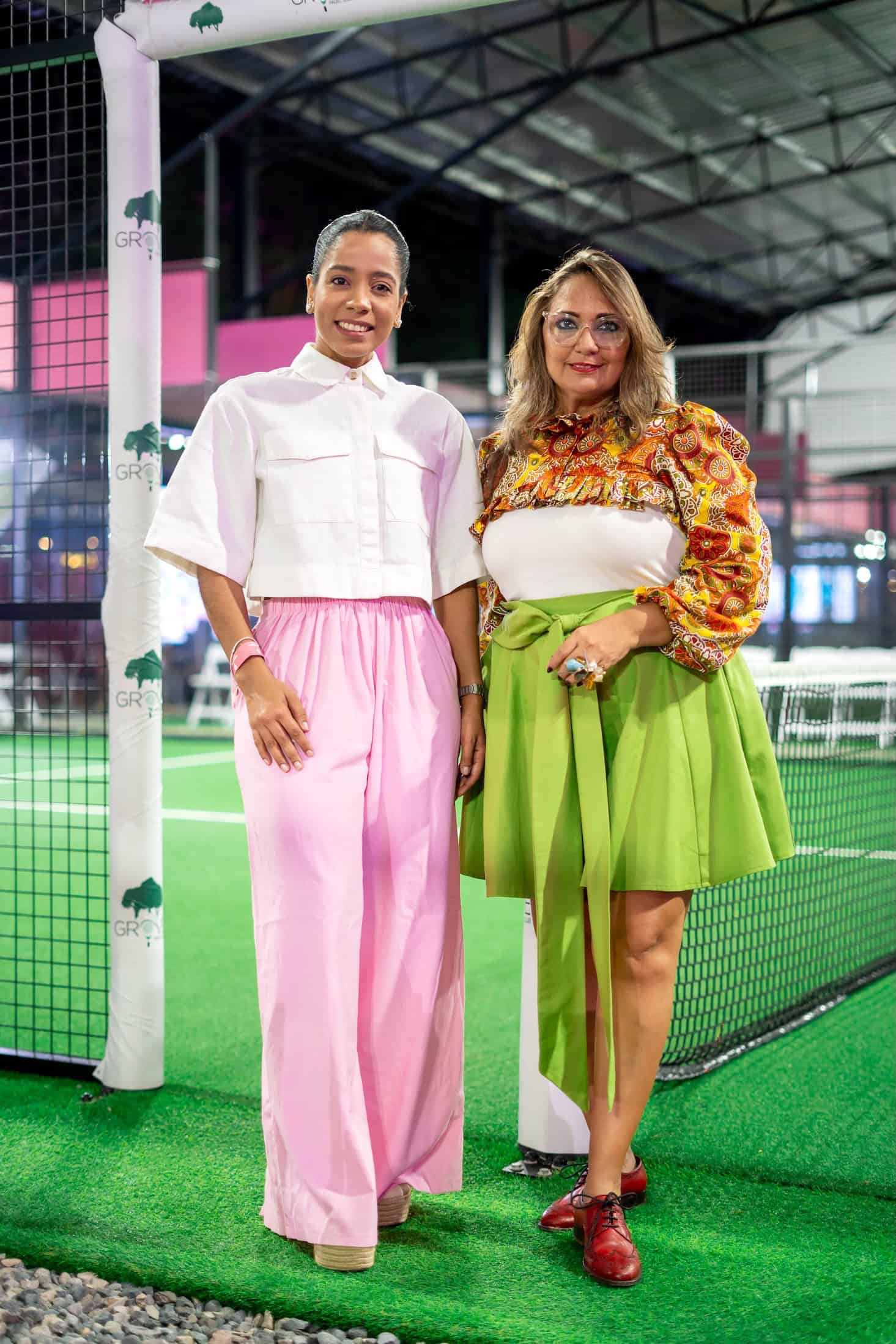Patricia Acosta y Anny Abate.