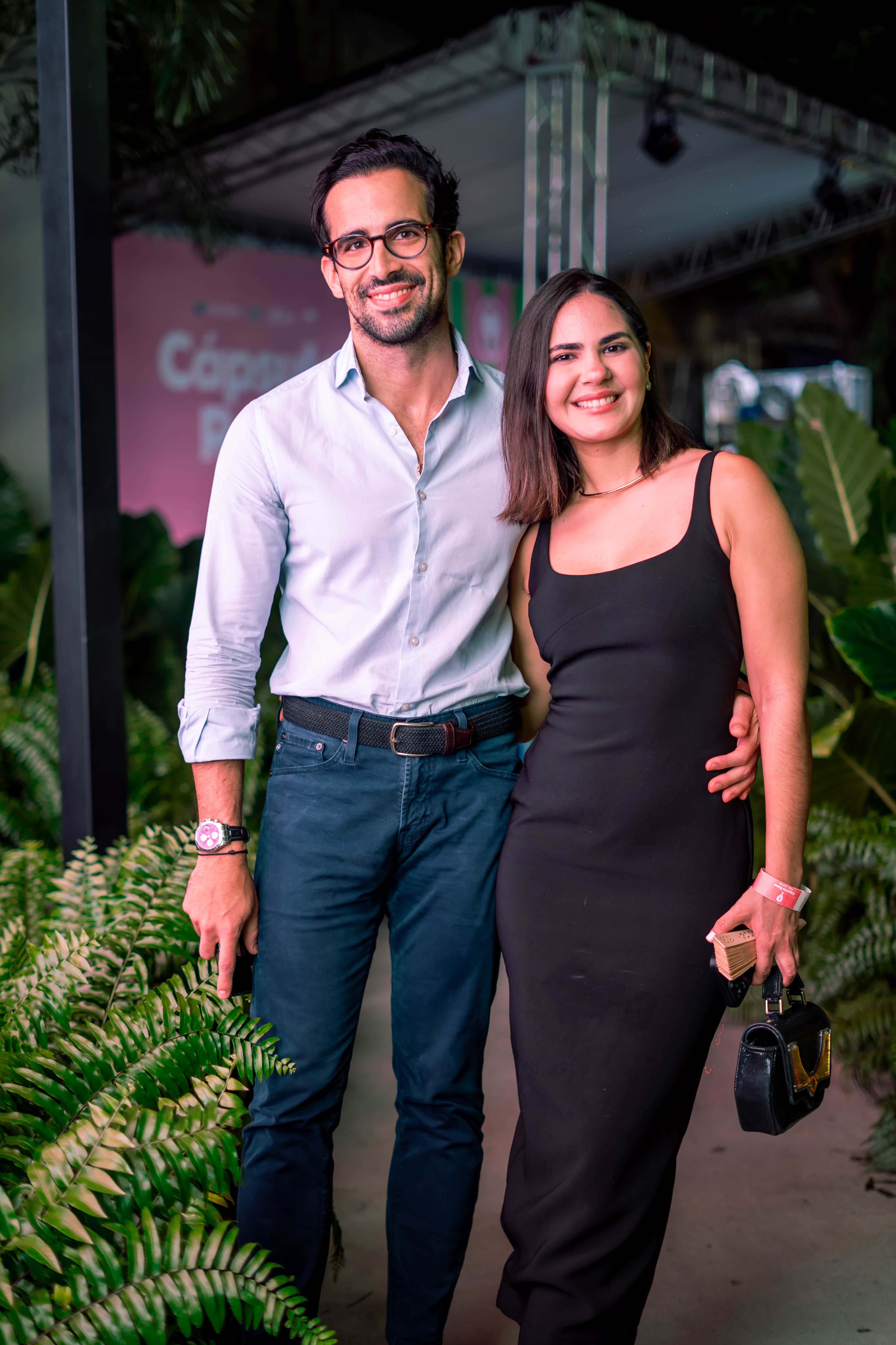 Axel Wittkop y Marlene Blanco.