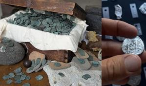 Descubren en la costa de Florida un tesoro millonario de un naufragio español de 1715