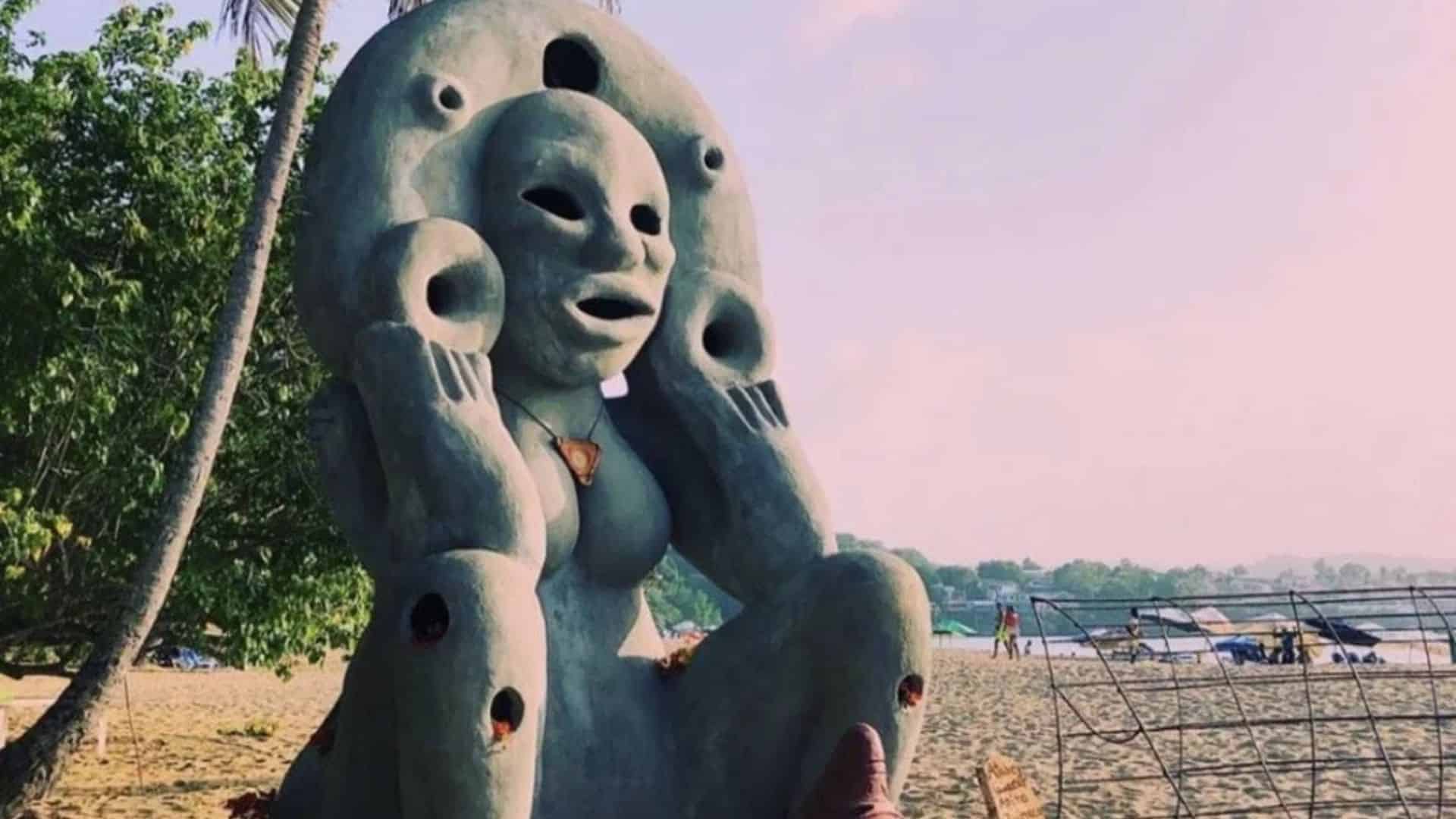 La escultura de Atabey.