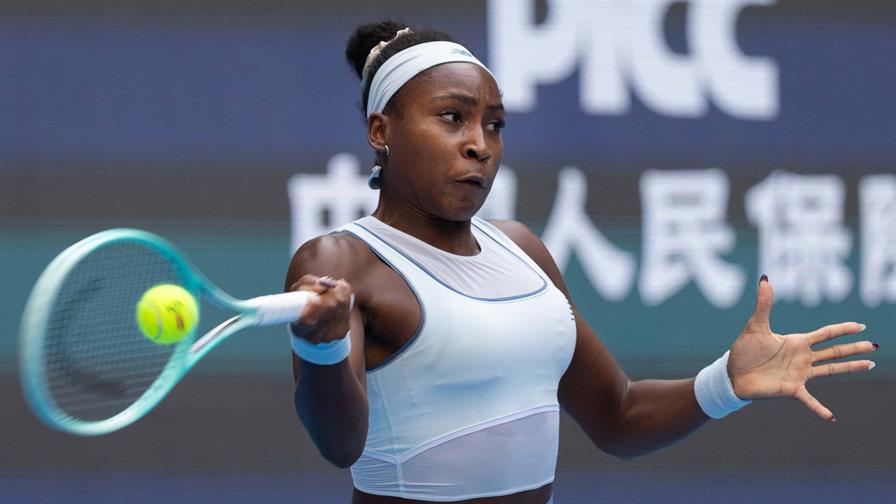 Coco Gauff, defensora del título, clasifica a semifinales del torneo WTA 1000 de Pekín
