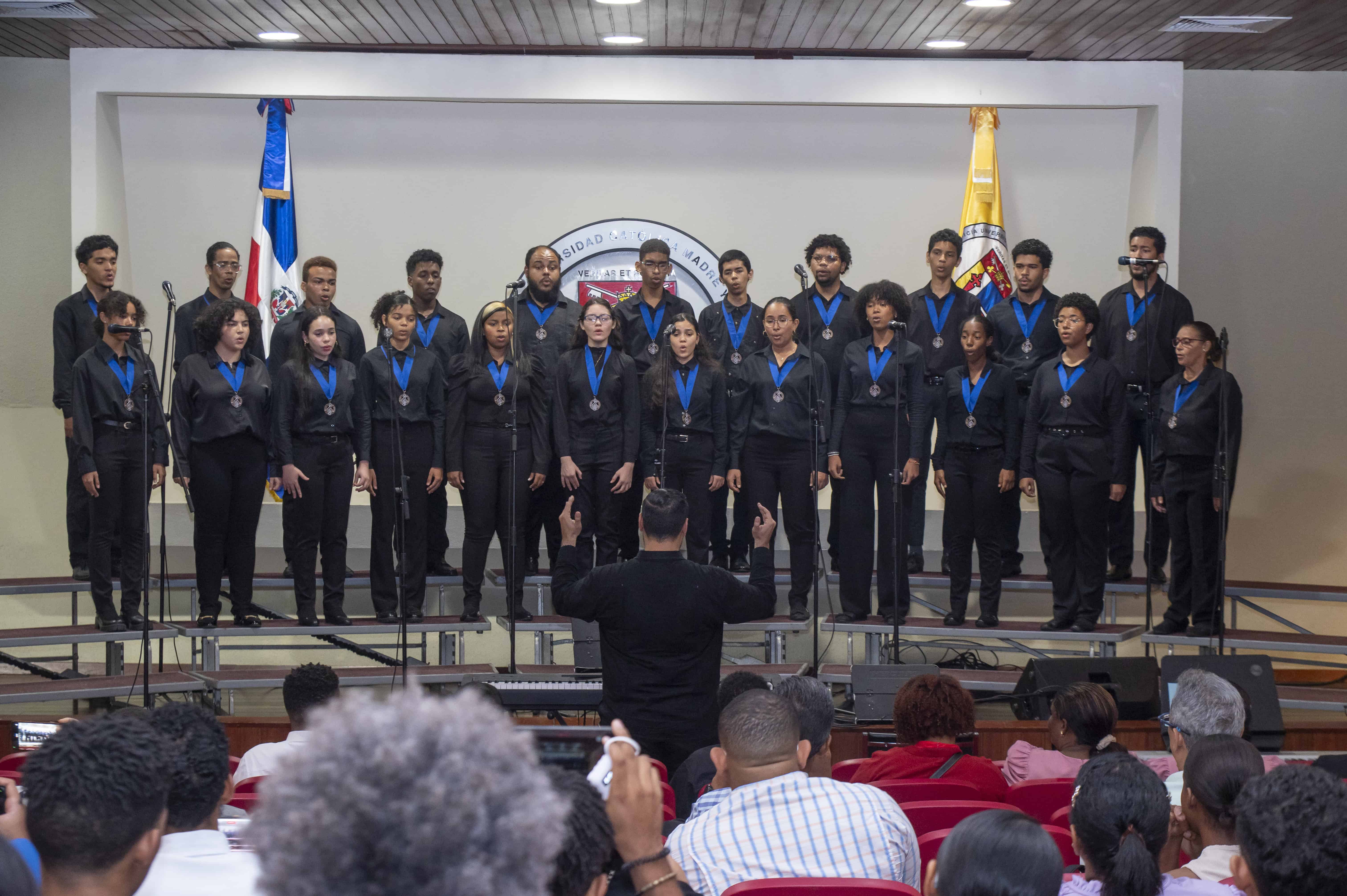 El Coro de Cámara de la Fundación Fiesta Clásica.