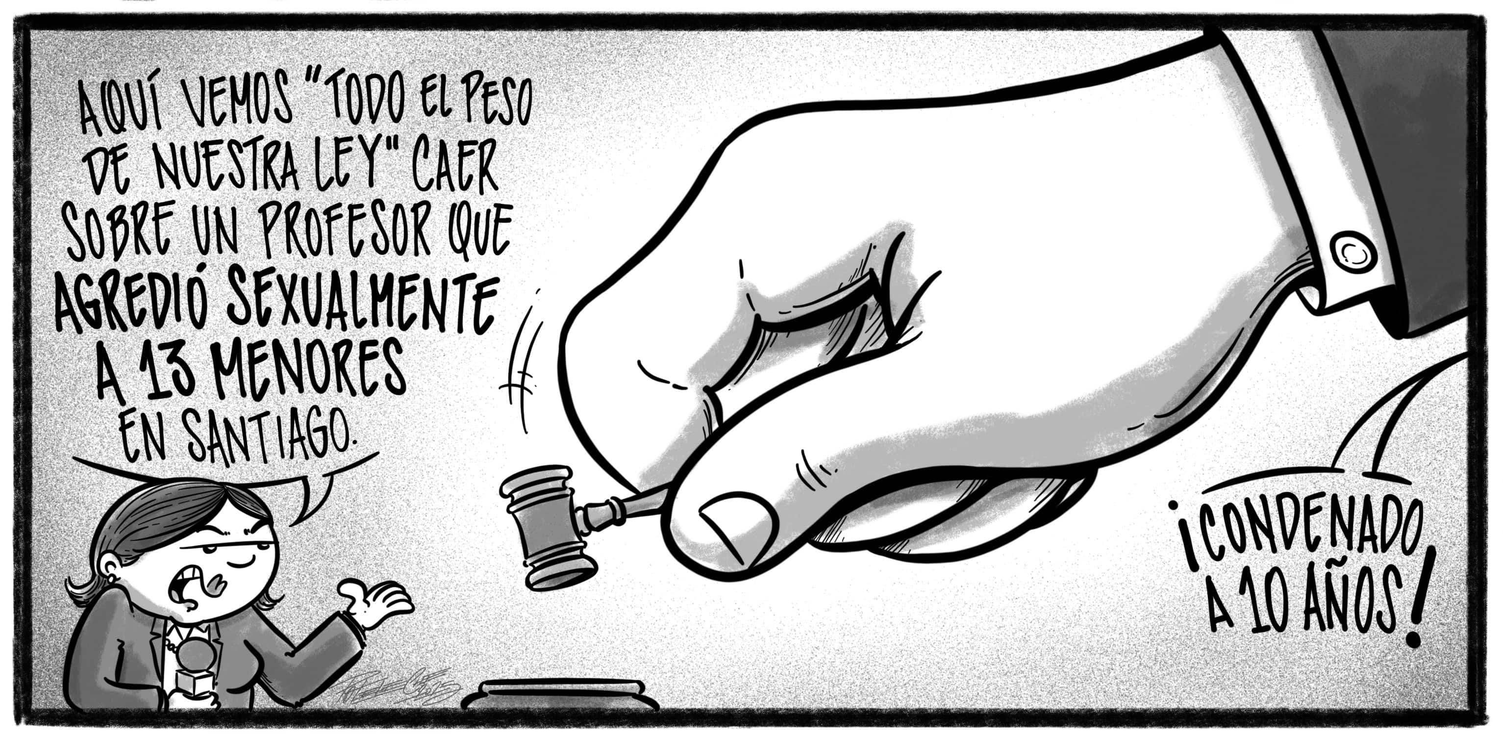 Caricatura de Noticiero Poteleche 4 octubre 2025