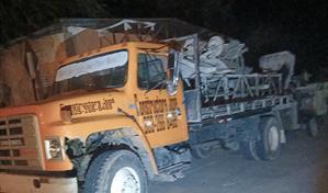 Ejército detiene a seis haitianos ocultos en mezcladora de cemento en Elías Piña