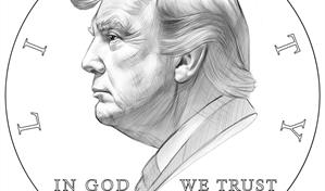 EE. UU. considera emitir monedas de un dólar con el rostro de Trump