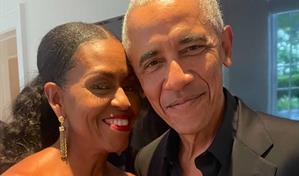 Michelle y Barack Obama intercambian palabras de amor para celebrar sus 33 años de casados