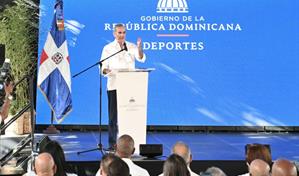 Abinader destina RD$2,000 millones recuperados de la corrupción para obras deportivas