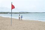 Playas de Puerto Plata continúan bajo bandera roja por mal estado del mar