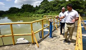 Director de la Caasd supervisa los sistemas Haina-Manoguayabo e Isabela