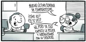 Caricatura de Noticiero Poteleche 6 octubre 2025