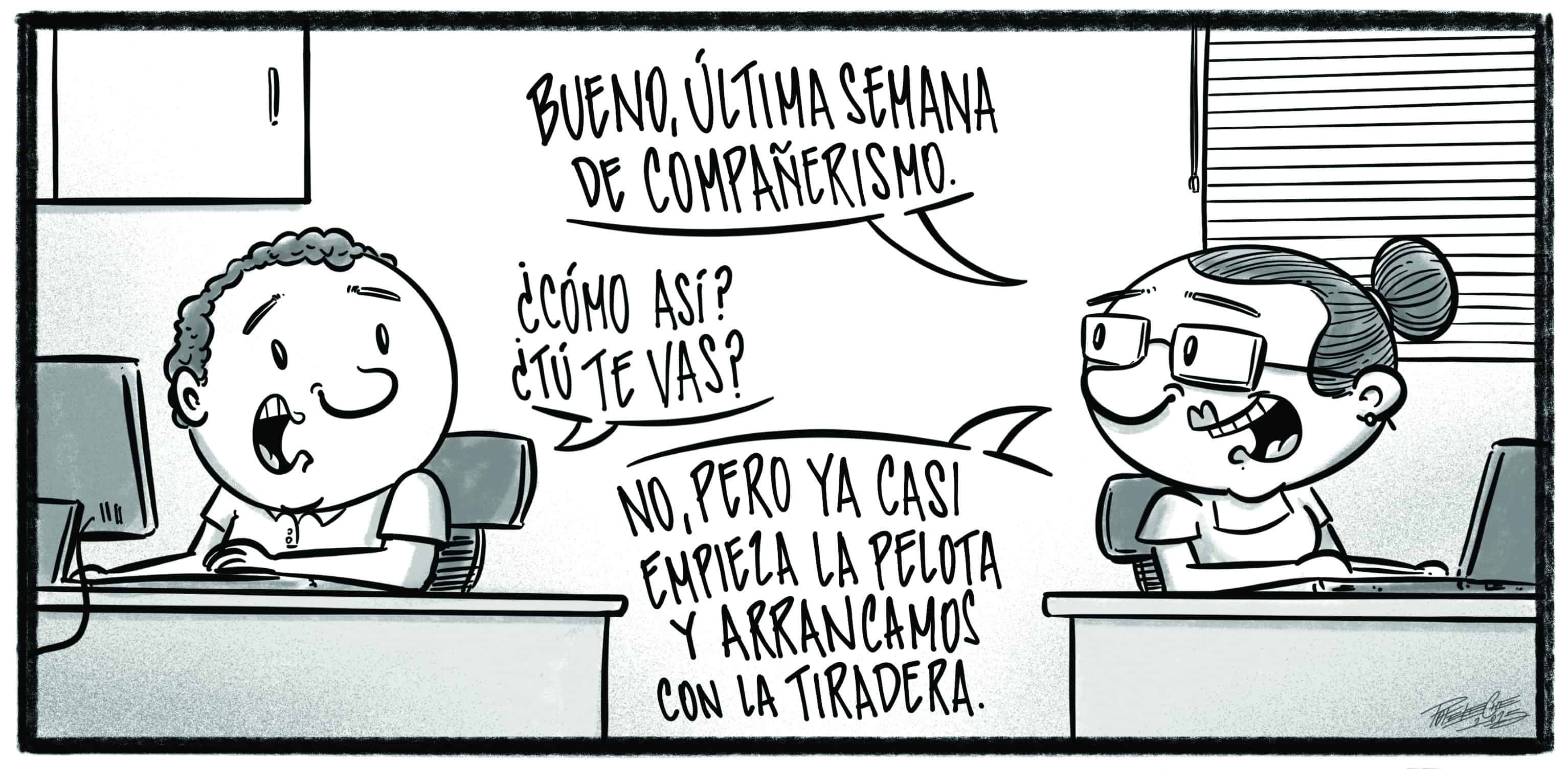 Caricatura de Noticiero Poteleche 6 octubre 2025