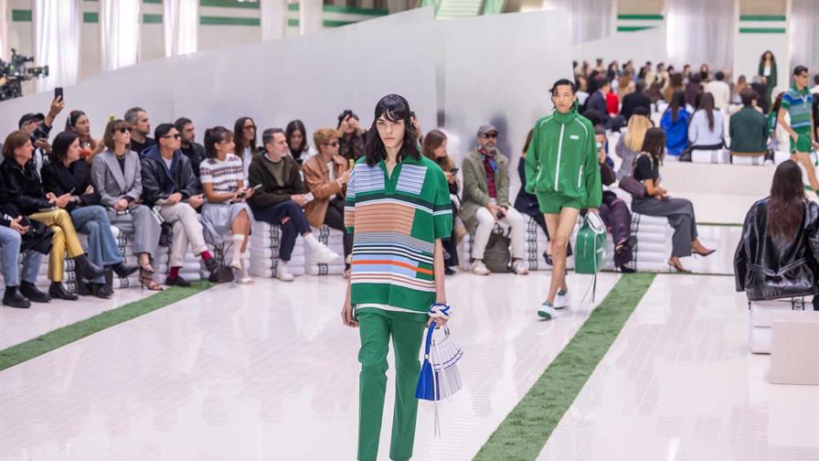 Lacoste combina frescura deportiva y elegancia urbana en París