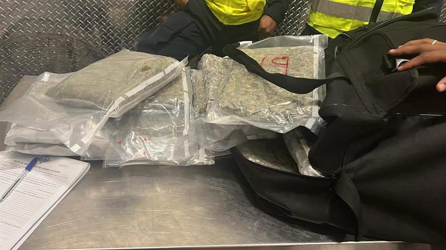 Incautan 42 paquetes de presunta marihuana en el aeropuerto de Punta Cana Incautan 42 paquetes de presunta marihuana en el aeropuerto de Punta Cana
