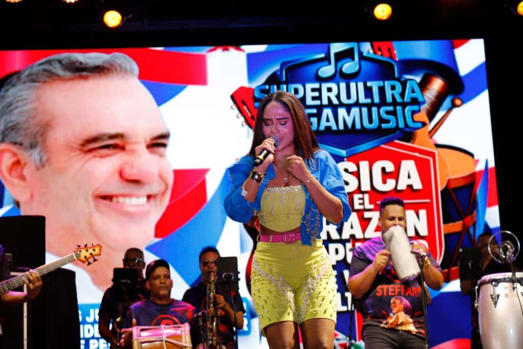 Steffany Constanza en escena.