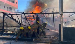Incendio devora una discoteca en Verón–Punta Cana