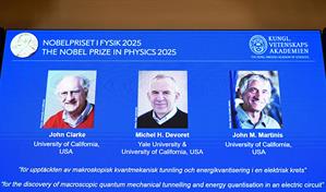 El Nobel de Física premia a descubridores del efecto túnel cuántico