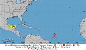 Se forma Jerry, la décima tormenta tropical en el Atlántico