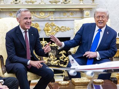 Trump y Carney avanzan en negociaciones comerciales