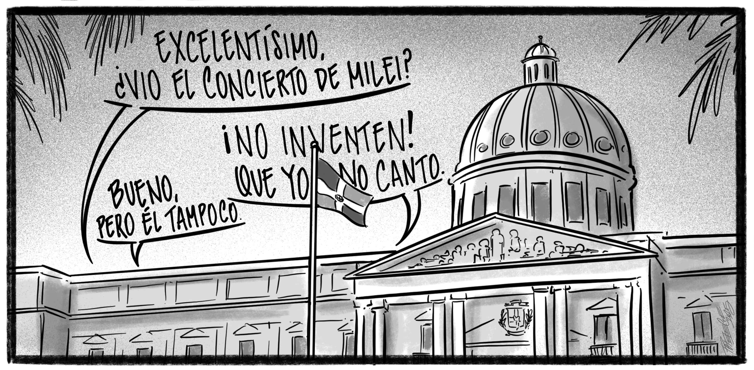 Caricatura de Noticiero Poteleche 8 octubre 2025