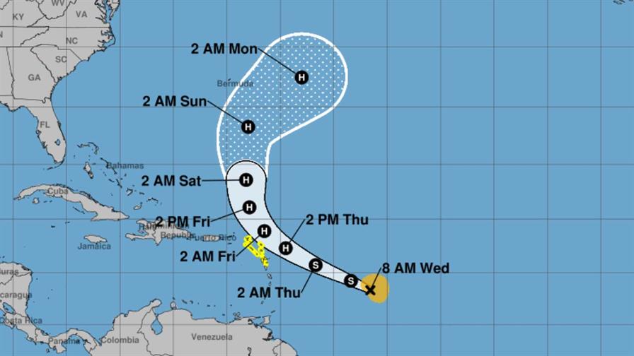 La tormenta tropical Jerry se fortalece en el Atlántico: por ahora no representa peligro para RD La tormenta tropical Jerry se fortalece en el Atlántico: por ahora no representa peligro para RD