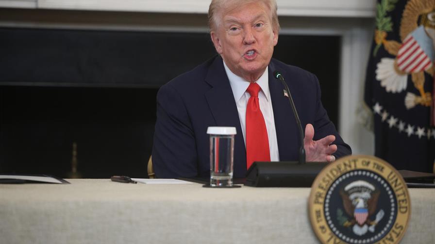 Trump viajará el domingo a Oriente Medio si negociaciones entre Israel y Hamás van bien