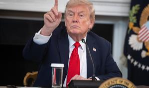 Trump pide identificar a financistas del movimiento Antifa en EE. UU.