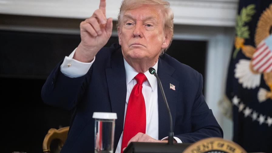 Trump pide identificar a financistas del movimiento Antifa en EE. UU.