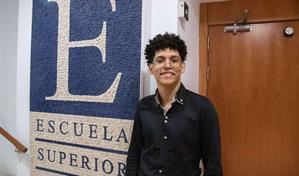 Johan Reyes, contrabajista dominicano, ingresa a la Escuela Reina Sofía en Madrid