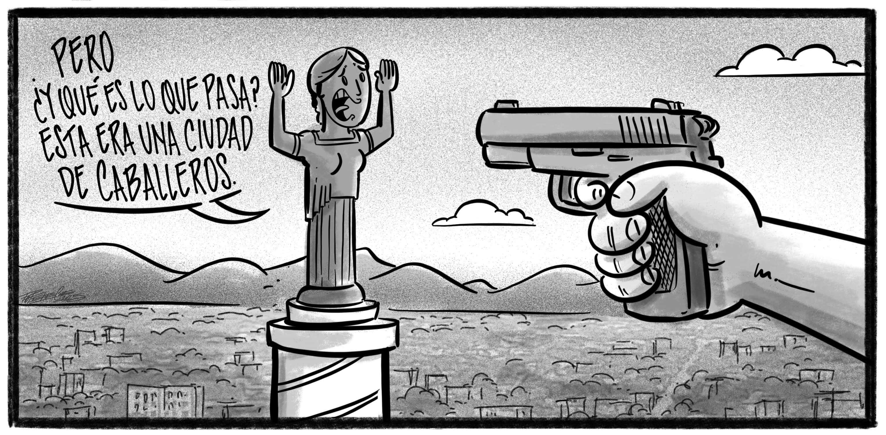 Caricatura de Noticiero Poteleche  octubre 2025
